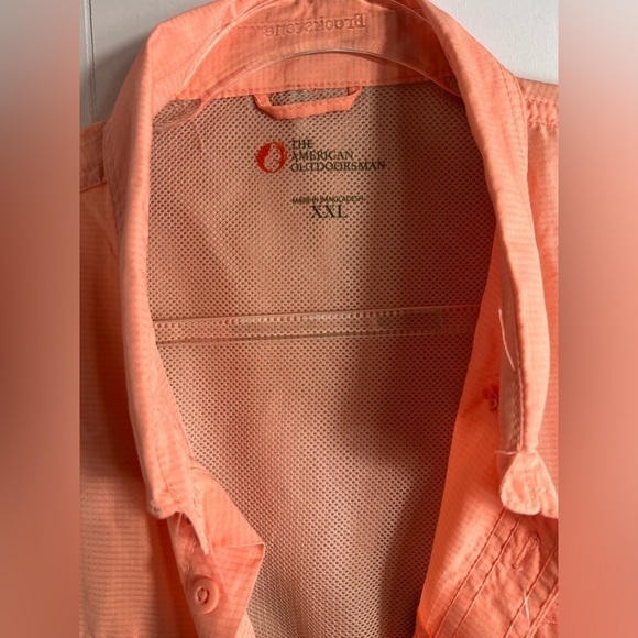 BNWT The American Outdoorsman Short Sleeve Peach Size XXL - Picture 2 of 7
